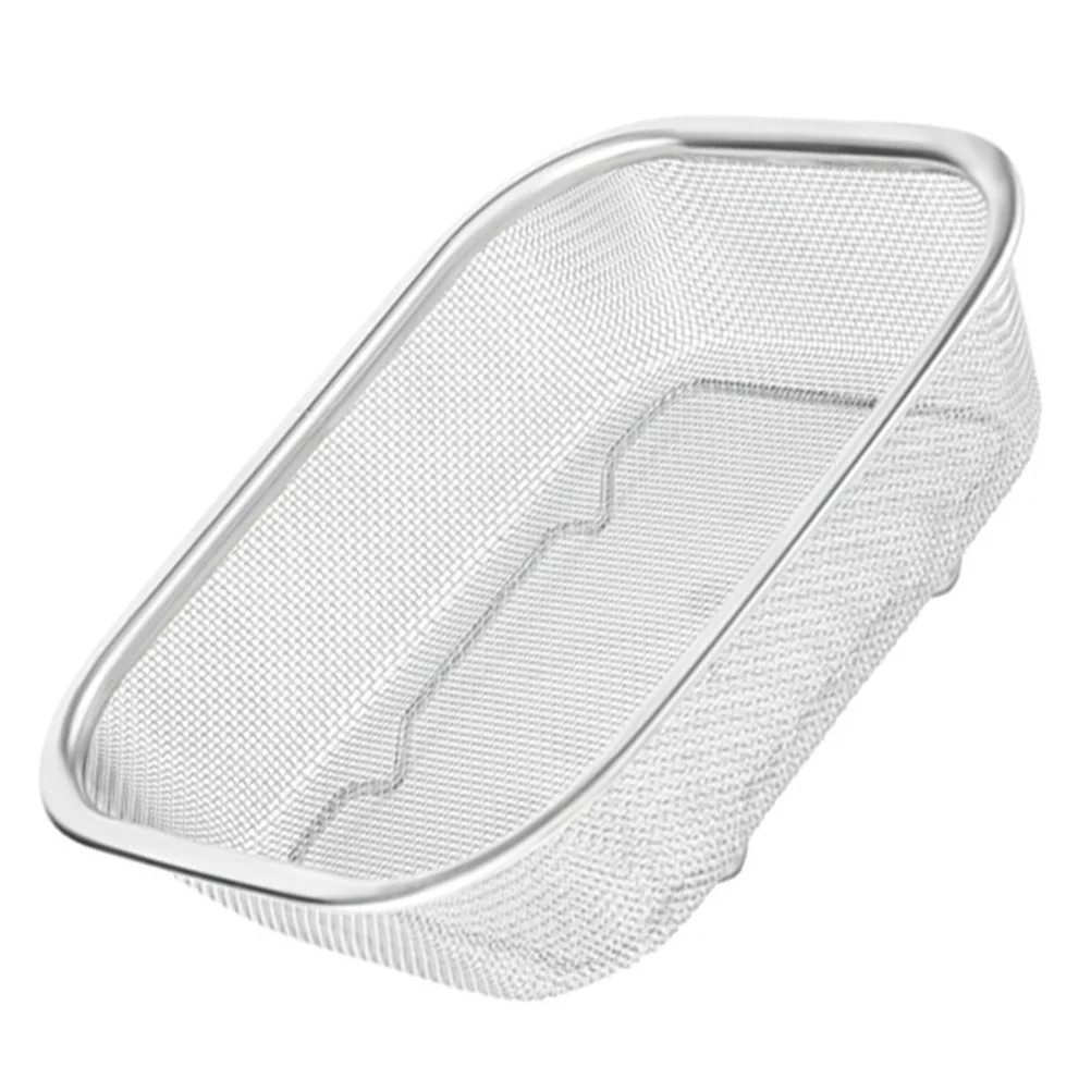 

1Pcs Stainless Steel Oil Fry Basket Heavy Duty Mesh Cooking Tool for Home Restaurant Bar Use Fryer Baskets Kitchen Strainer