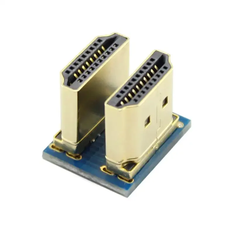 Elecrow HDMI-compatible connector Standard to Micro HDMI Compatible Cable for RaspberryPi 3B 3B+ 4B 2B,Video Adapter Connector