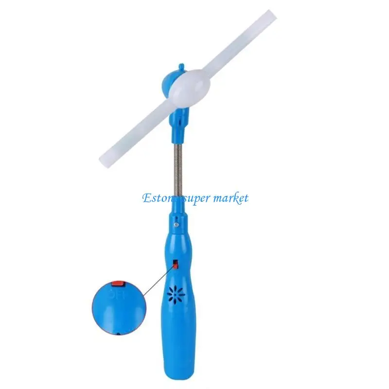 

090B Light Up LED Wand Toy Spinning Light Show Party Favor Gift for Boys and Girls