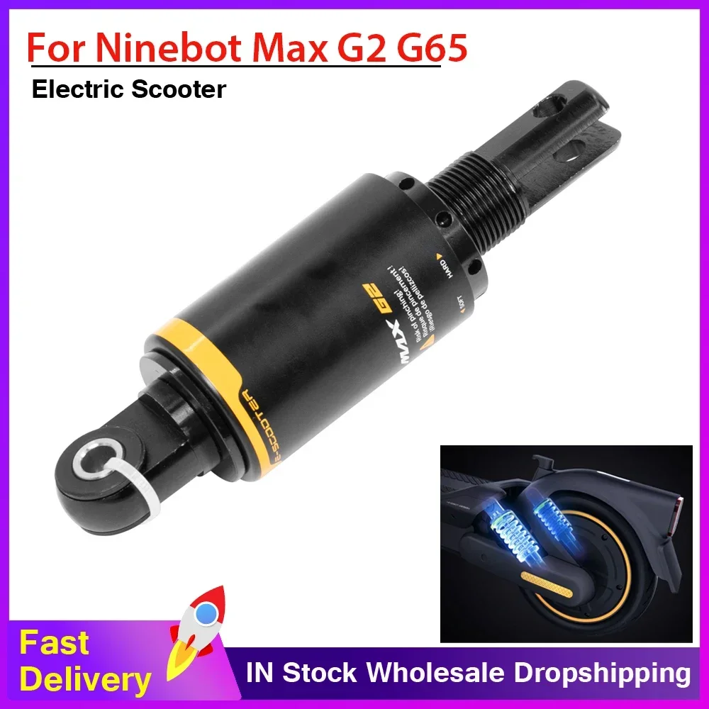 Original Rear Shock Absorber For Segway Ninebot Max G2 Electric Scooter G65 KickScooter Air Suspension Shock Repair Parts