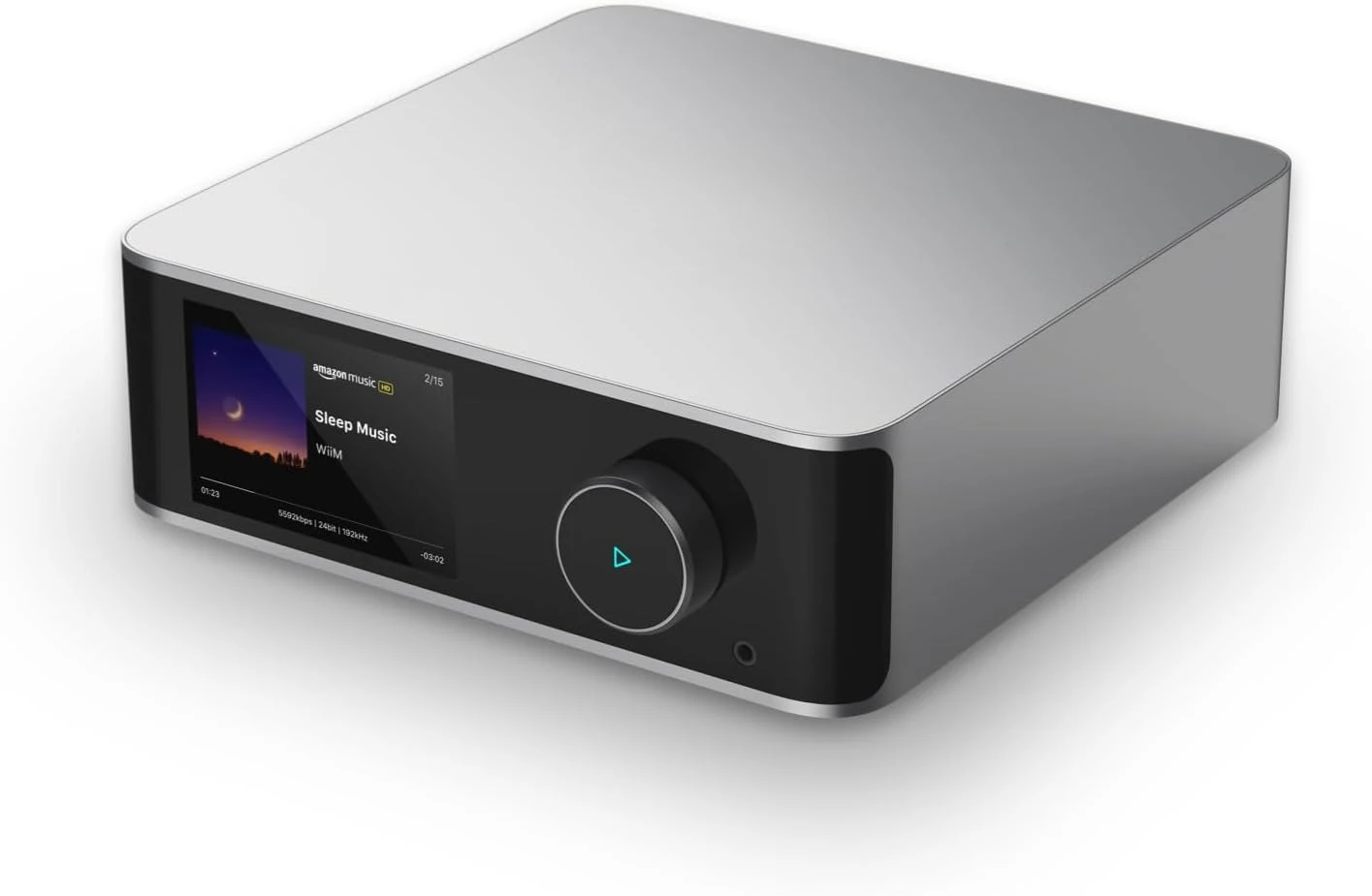 Music Streamer & Digital Preamp | 3.5" Touchscreen, Compatible with Google Cast & Alexa, Stream Spotify, Amazon Music