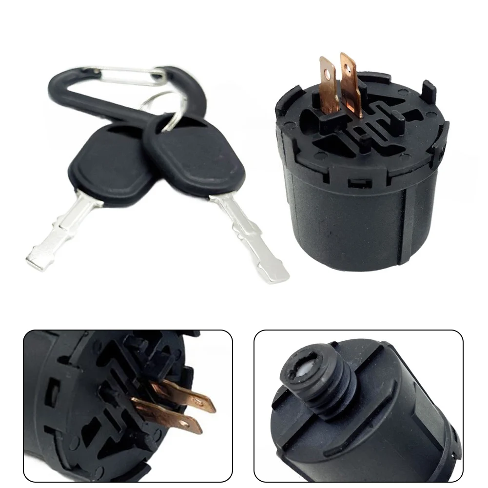 2-Speed 2-Pin Lawn Mower Ignition Switch For 6850-22:Durability & Reliable Replacement Parts For Garden Power Tools