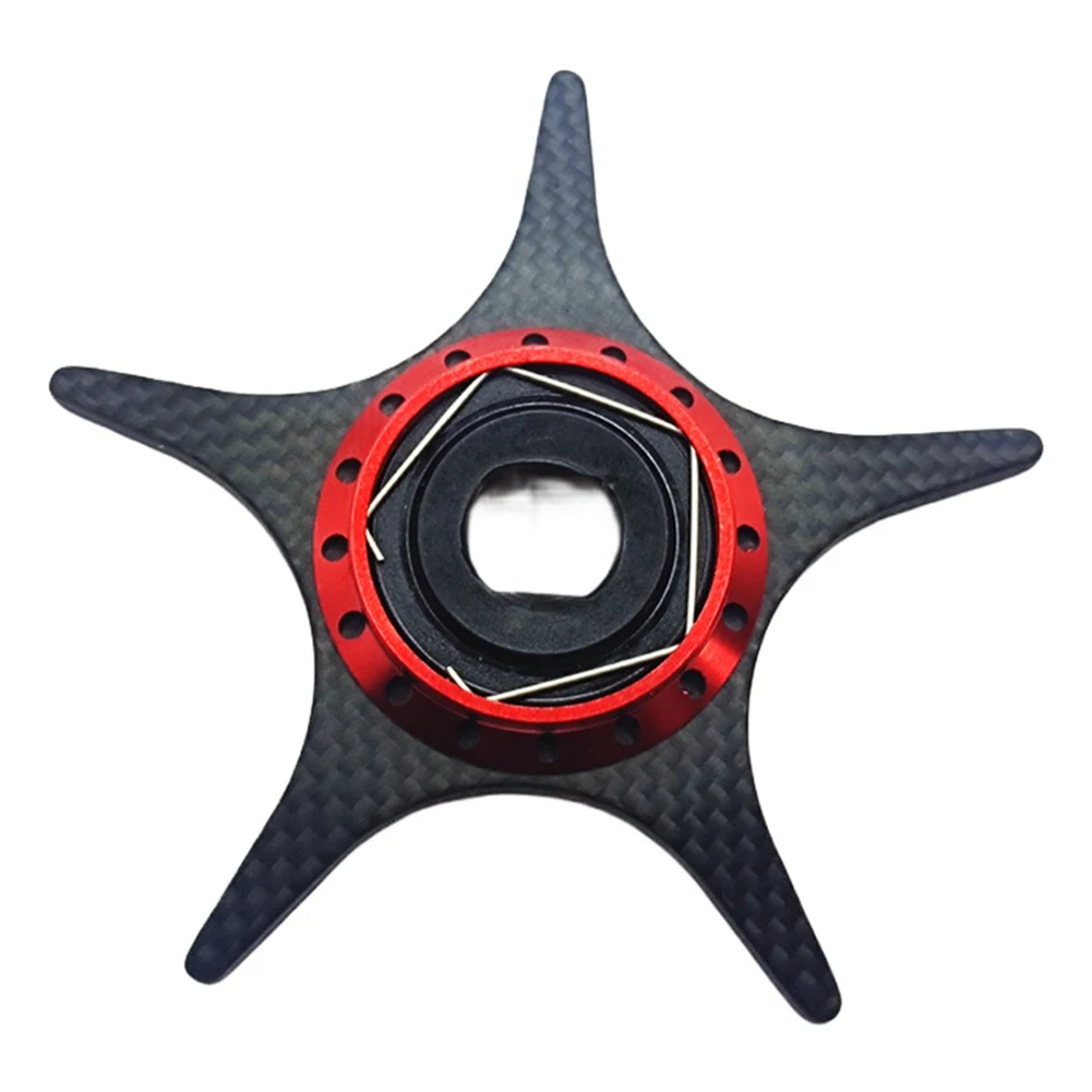 Fish Reel Unloading Wrench 56mm Carbon Fiber Five-Star Drag Unloading Spanner With Built-in Sound FOR DAIWA FOR KTF Accessories