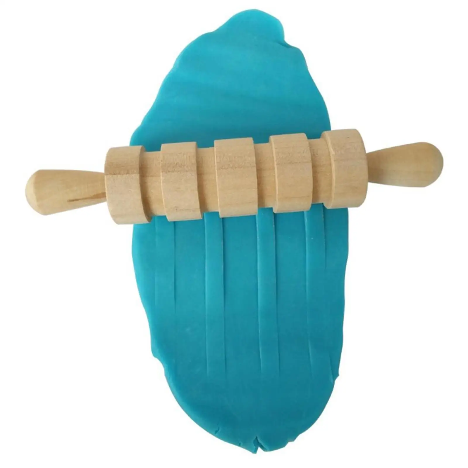 12pcs Kids Wooden Tools Toy Cookie Plasticines Supplies Baking Accessories