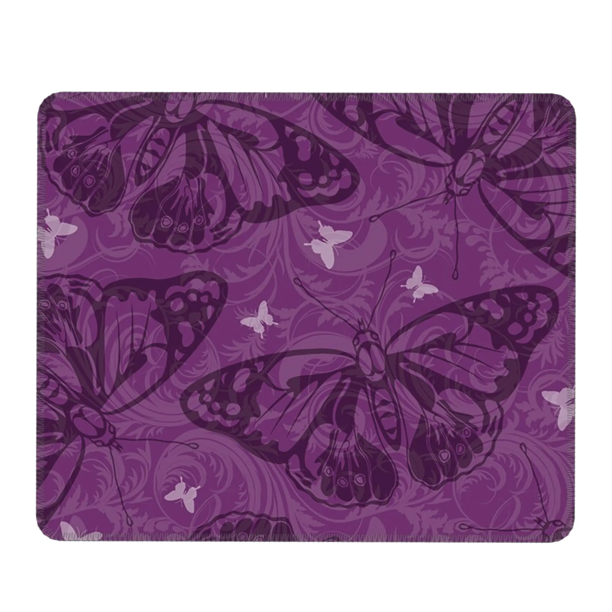 Purple Dreamy Hollow Butterfly Mouse Pad Computer Keyboard Mouse Mat Gamer PC Laptop Desk Mat Office Table Mats