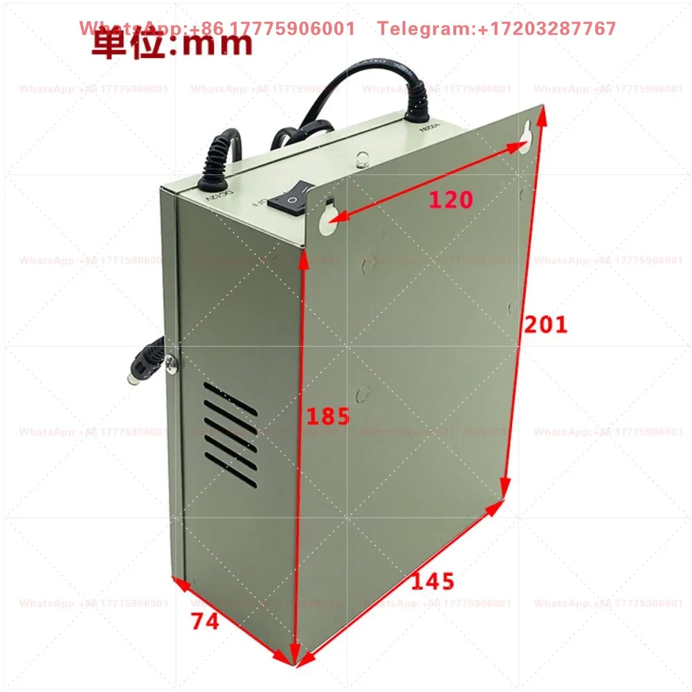 Elevator wireless intercom special power supply three-party five-party call UPS emergency power supply 12V
