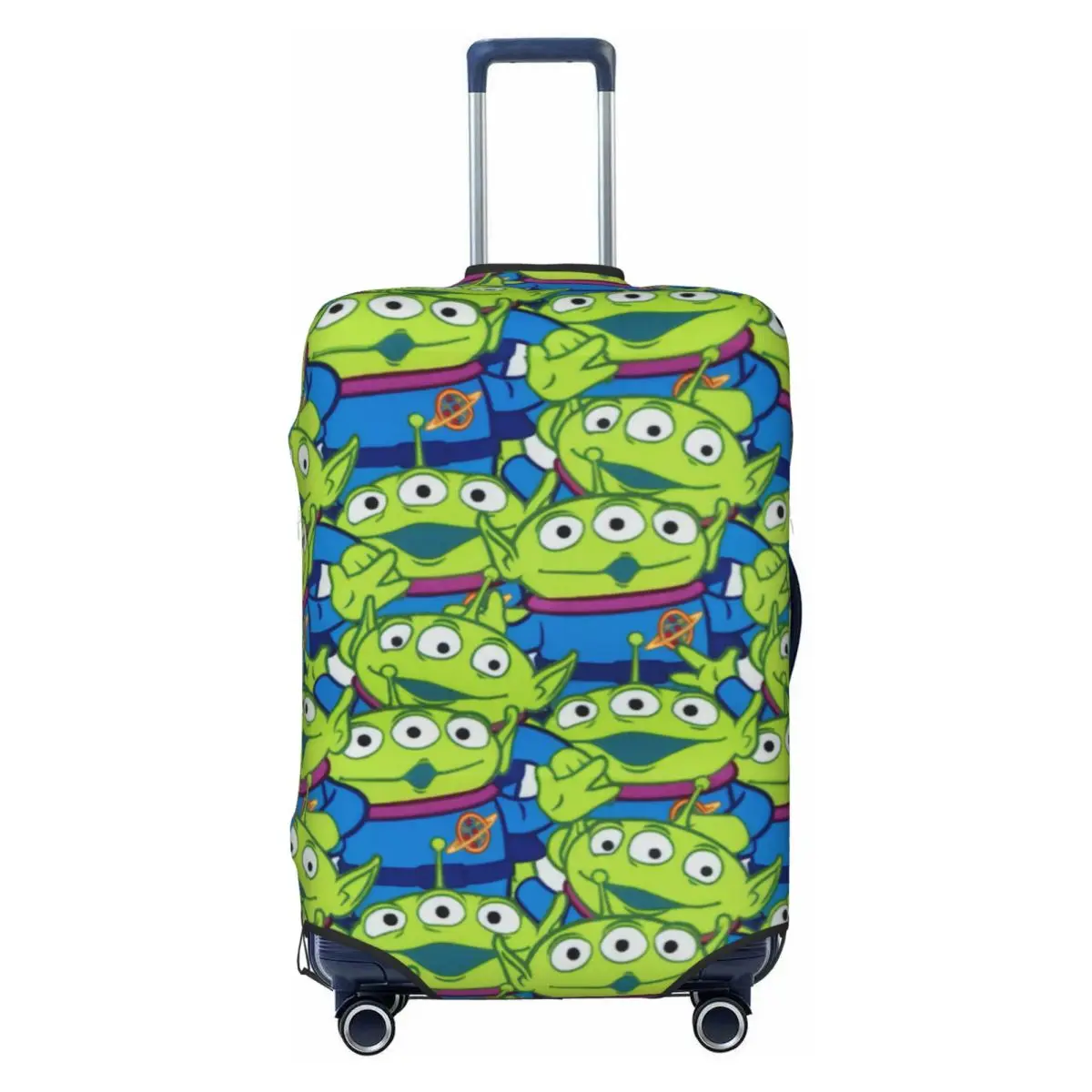 

Custom Toy Story Alien Collage Luggage Cover Protector Funny Animated Travel Suitcase Protective Cover for 18-32 Inch