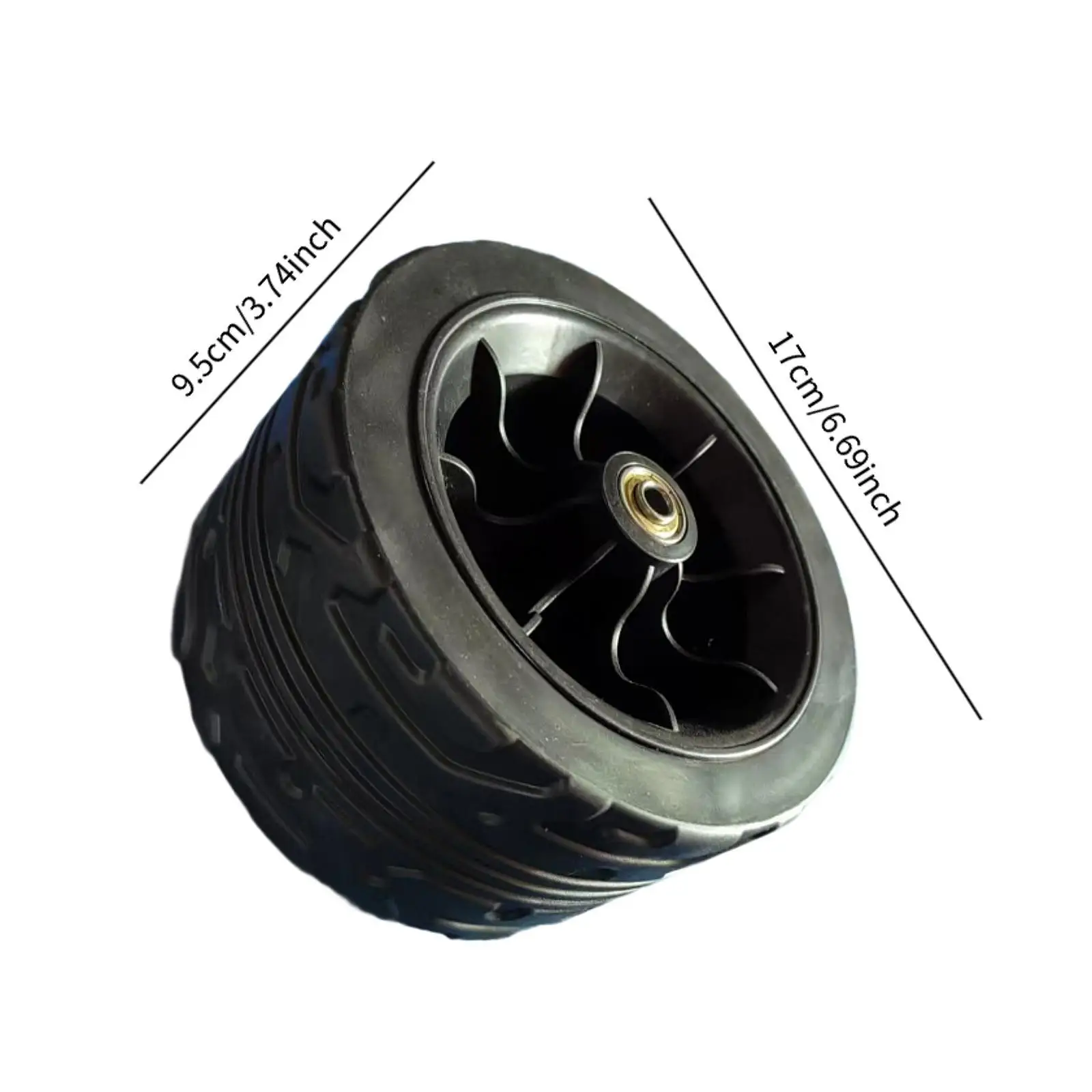 Camping Wagon Wheel Camp Pull Cart Tire Accessory Replacement Utility Wheel Caster for Industrial Heavy Duty Sack Truck