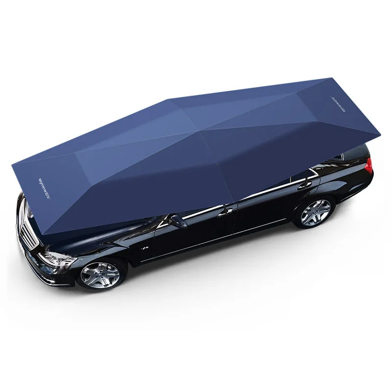 

Semi-automatic Car Umbrella Uv Protection Big Size Roof Tent Car Covers Umbrella Portable Sun Shade Car Umbrella