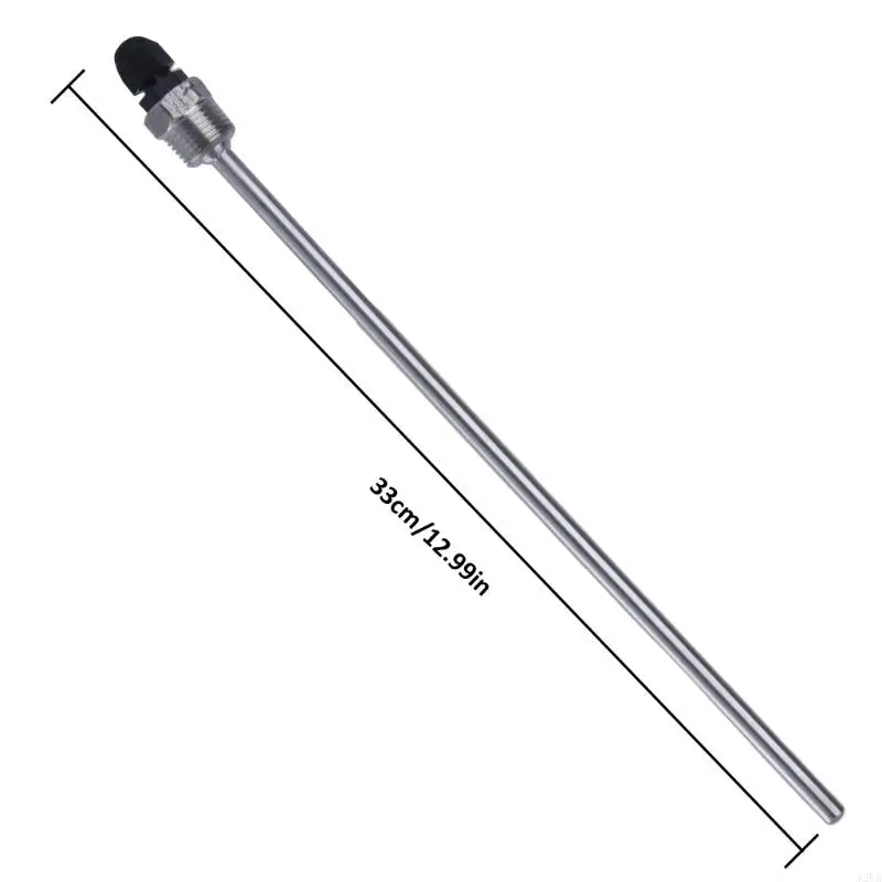 J2FA 1/2Inch không gỉ Thép không gỉ Sleeve cho cảm biến nhiệt độ (8x300mm), chia các ống bảo vệ