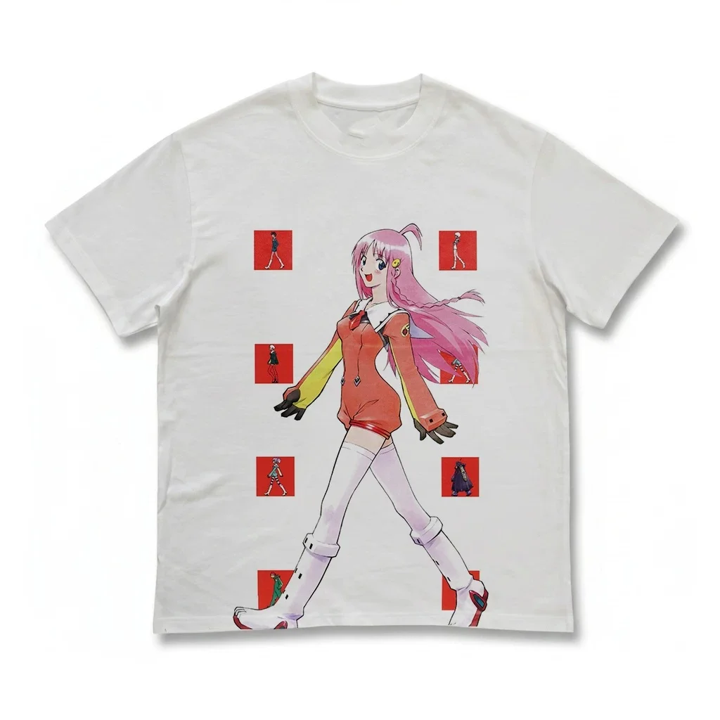 Stellvia of The Universe Shima Katase Y2K Graphic T-Shirt Cotton Men Women Streetwear Tee