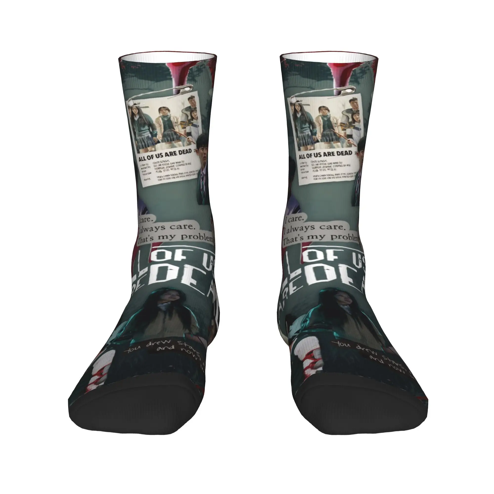 جميعنا ميتة الجوارب المضادة للانزلاق جوارب الكبار الرجال جودة تسلق الجوارب الشتاء الجدة نمط الجوارب