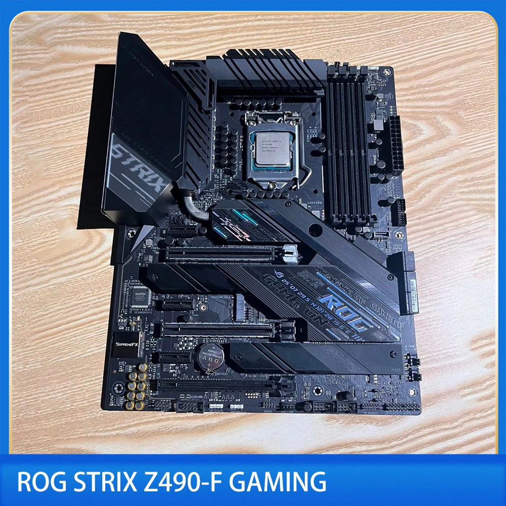 

Luxury motherboard Z490 supports Core 10 generation 1200 interface processor ROG STRIX Z490-F GAMING