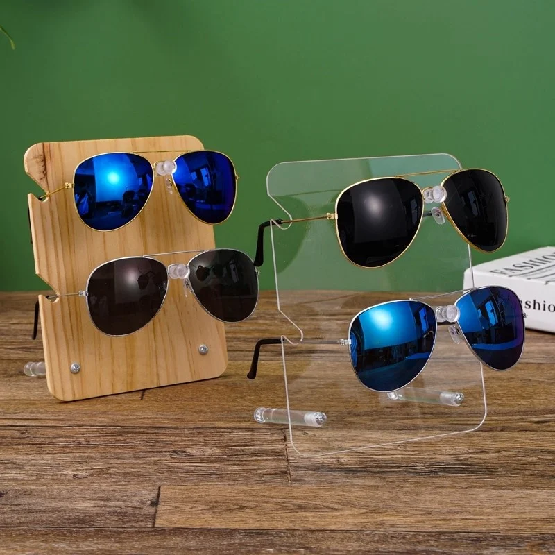 Acrylic Sunglasses Display Stand Multi-layer Glasses Holder for Home Retail Use Stable Base for Sunglasses Optical Glasses