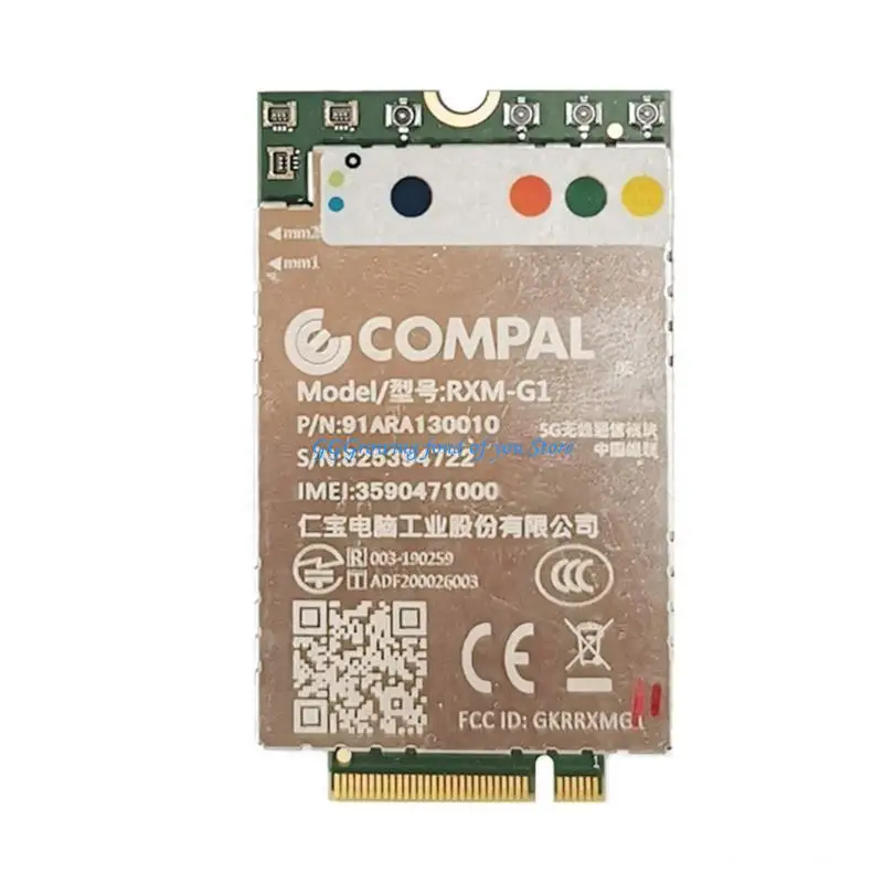 

H9EB RXM-G1 High Speed Wireless Module for Global Broadband Networks QCT SDX55 20 CortexA7 up to 1.5GHz Memory 4Gb