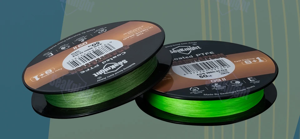 SeaKnight Brand Gravitation9II Serie Schnell Sinkende Schnur 150M 300M 9-Strang Geflochtene PE-Schnur Anti-UV-Beschichtung Salzwasser-Angeln – Detail 9