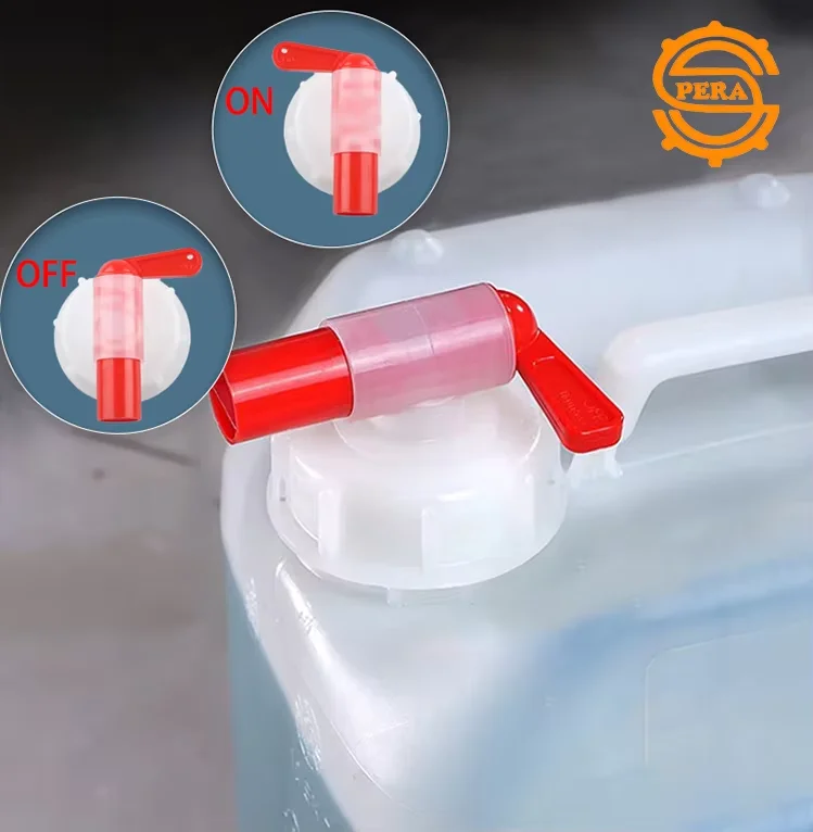 DIN51,DIN61Gardening IBC Tank Plastic Tap (PP+PE) for Nutrient Solution, Bulk Discount Available