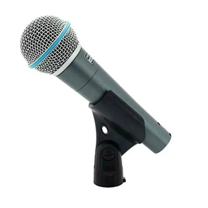 Shure Beta 58a Wired Hand-held Microphone Super-Cardioid Dynamic Microphone Performance Live Vocals Karaoke Stage Studio Mic