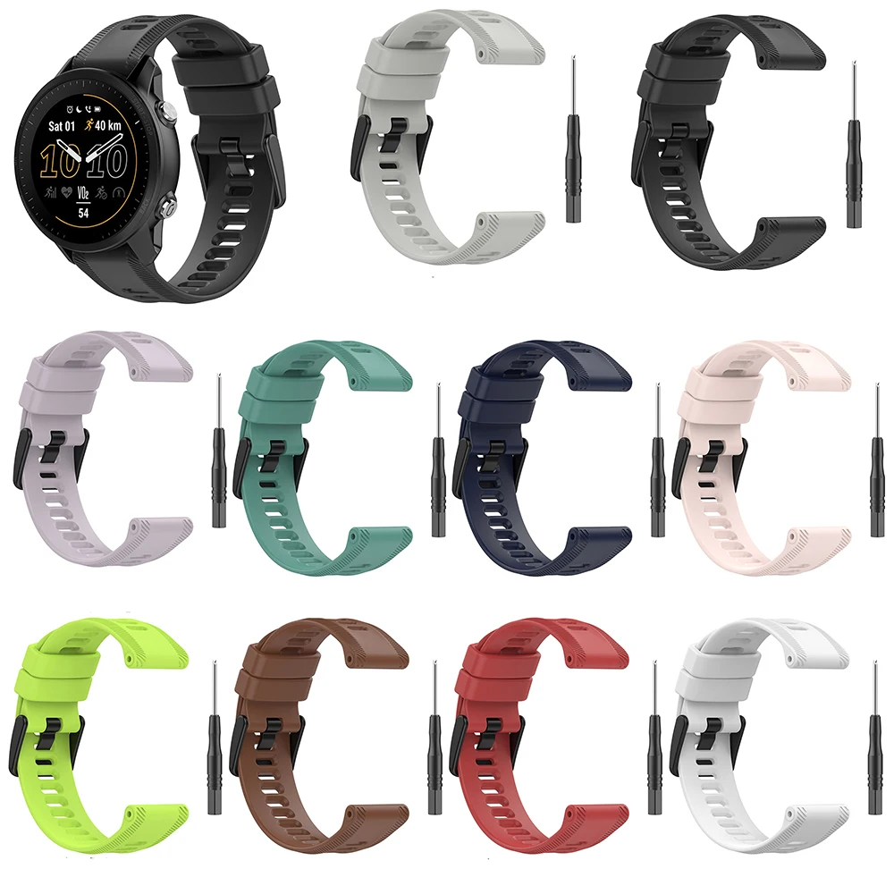 مسؤول حزام (استيك) ساعة للغارمين سلف 955 سيليكون مربط الساعة حزام