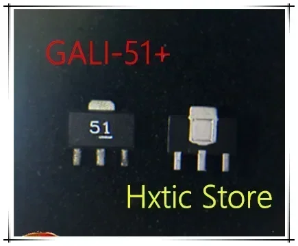 10PCS GALI-51 GALI-51+ GALI51 MARKING 51 SOT-89  IC