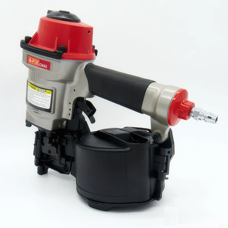 

Coil Nailer CN55/CN70 Nail Gun for 57-70mm Nails Air Tools Power Tools Nail Gun 200-300 nails For Framing Fencing Wood