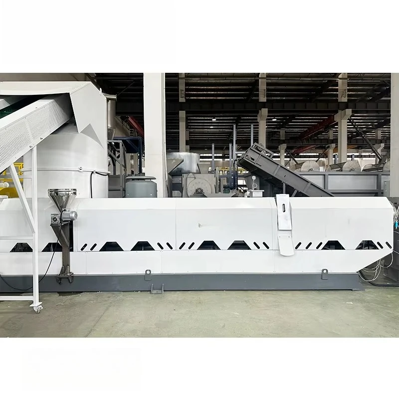 Polyester Yarn PET Fiber Recycling Granulator Plastic Pelletizing Machine