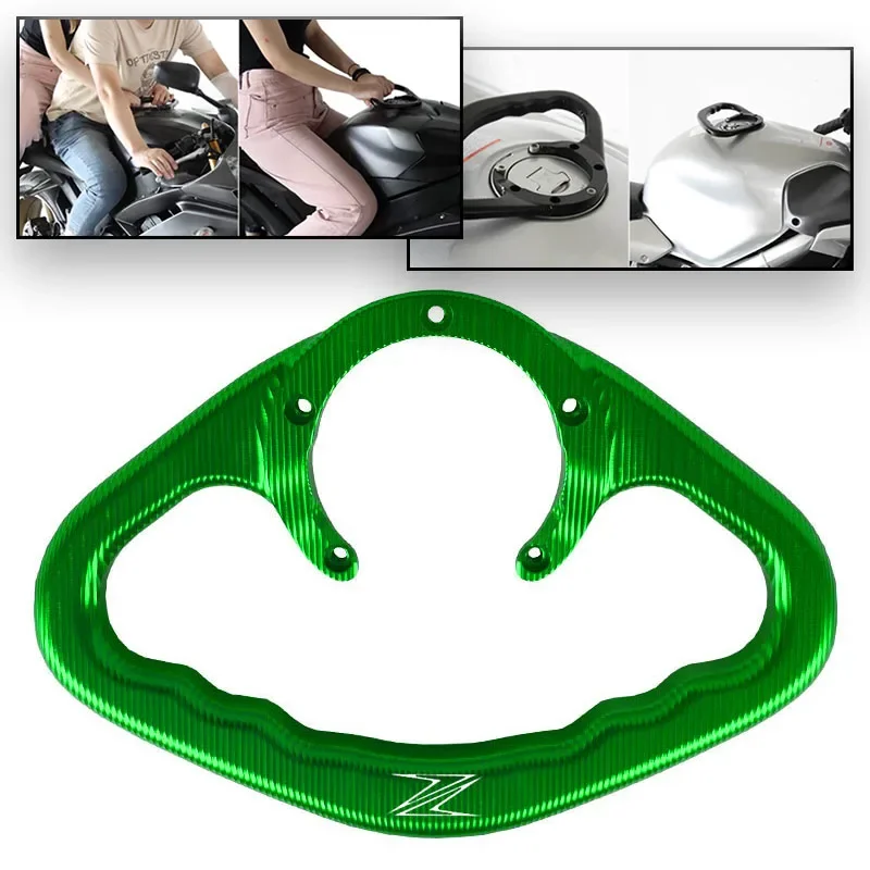 Motorcycle Passenger Handgrips Hand Grip Tank Grab Bar Handles Armrest For KAWASAKI Z750 Z800 Z1000 Z1000SX
