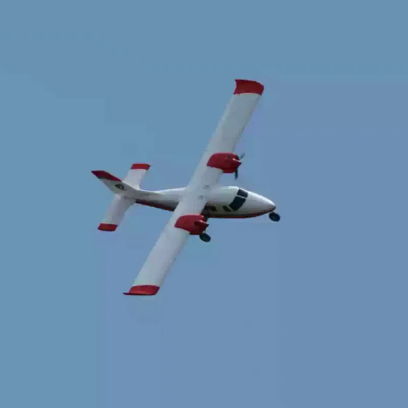 NONE Xfly Flying Model 850mm-P68 Twin-Engine Propellertrainingsmaschine PNP Luftfahrt Fernbedienung Modell Spielzeug Flugzeug Geschenk 4