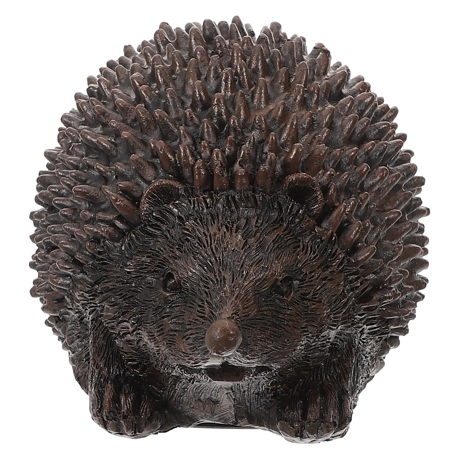 

Outdoor Key Hiding Box Resin Hedgehog Shape Hidden Holder Durable Safe Garden Decor Statue Storage Box Outdoor Key Hider