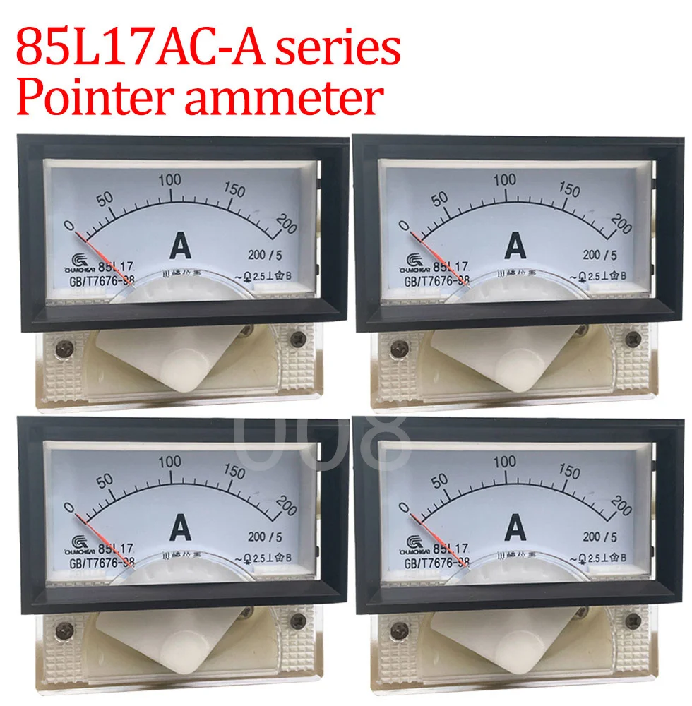 85L17-AC Analog Ammeter Panel Current Amper Meter Pointer Diagnostic-tooAC 1A 2A 3A 5A 10A 15A 20A 30A 50A 75A