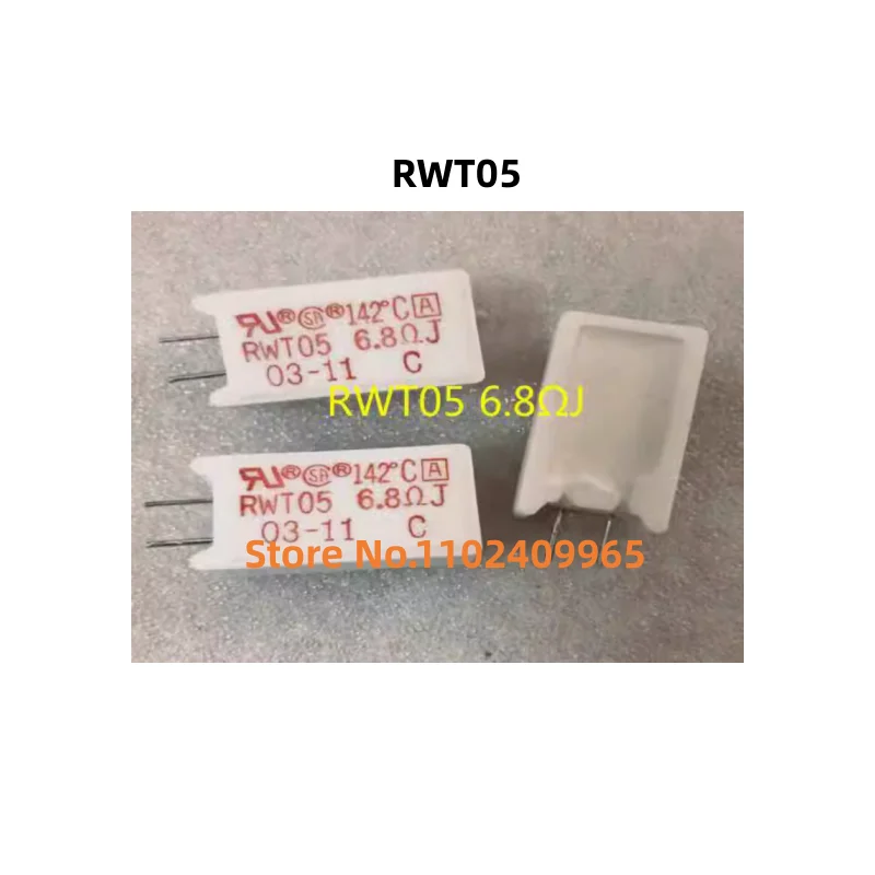 RWT05   6.8ΩJ 142℃  With temperature protection  5W 6.8 Ohms 100% New