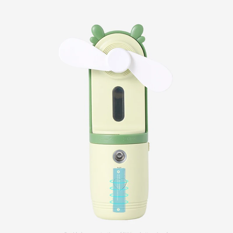 Spray Small Fan Dormitory Mini Usb Charging Fan Portable Carry-on Office Desktop Handheld Water Replenishment Instrument