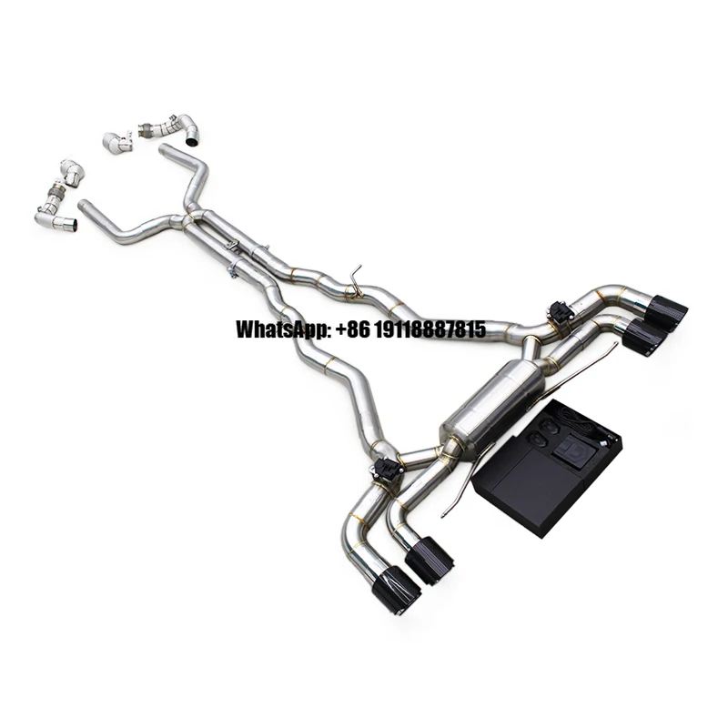 

OEM Full Exhaust System for BMW M8 Coupe F93 4.4T 2019-2024 Stainless Steel Catback Muffler Valvetronic Downpipe