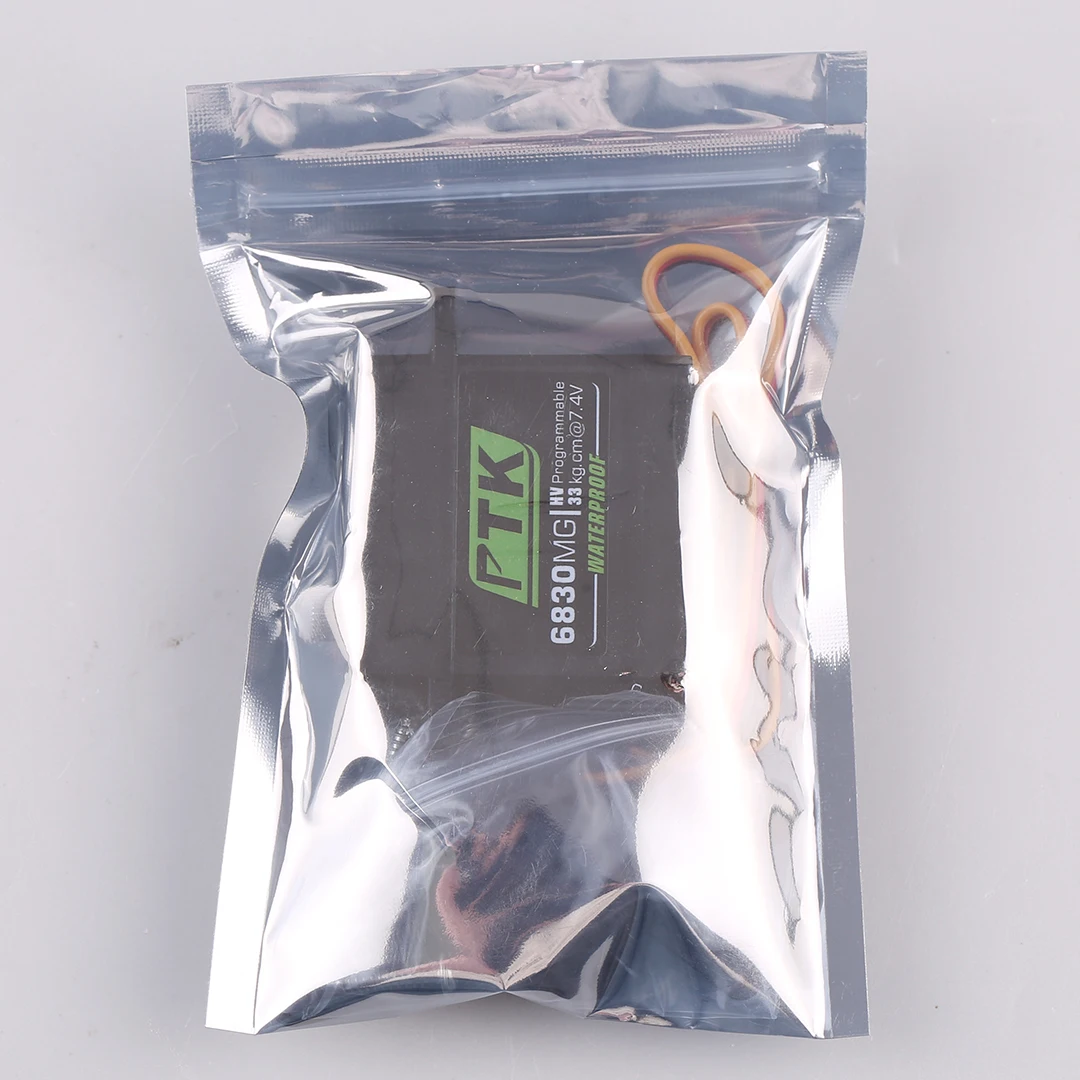 PTK 6830MG High-Torque RC Car Servo Stainless Steel Gear 30kg Futaba Compatible Model Car Servo for High-Pressure Performance