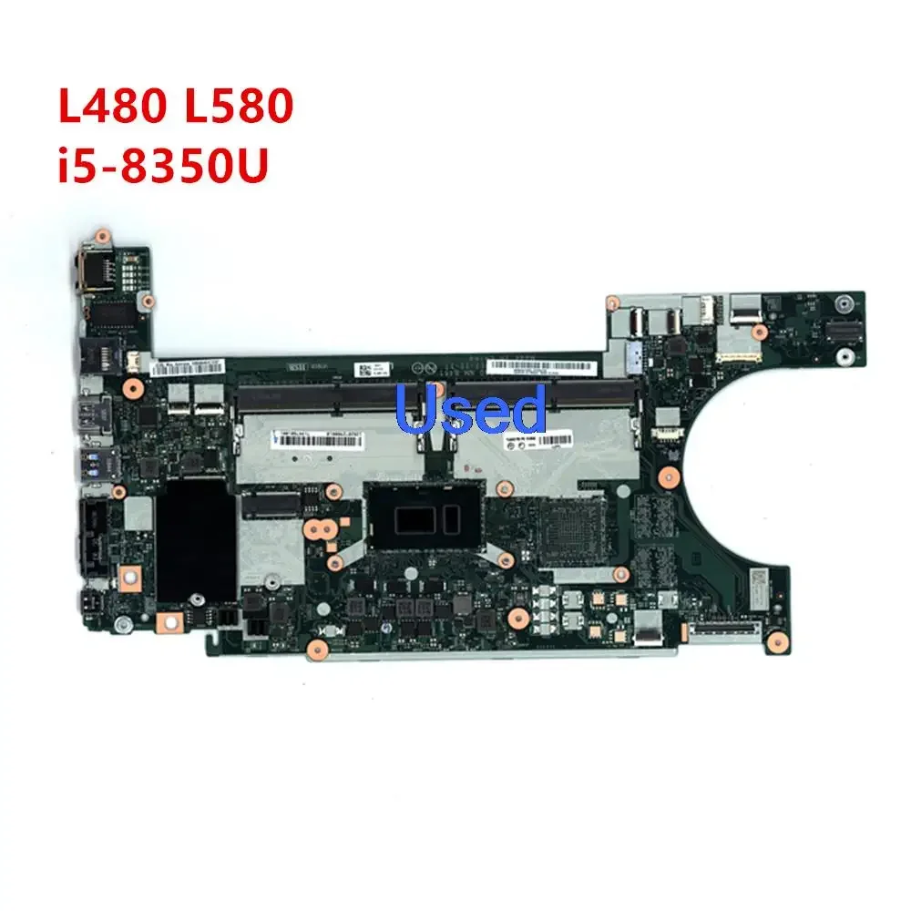 Used For Lenovo Thinkpad L480 L580 Laptop Motherboard Mainboard NM-B461 CPU I5-8350U 01LW343