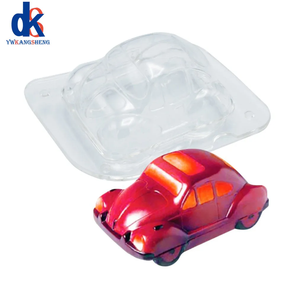 Hot Sale DIY 3D Car Shaped Plastic Chocolate mould Baking Tools Mold DIY Candy Jelly Mold Cake Decorating Molds Pastry Tools