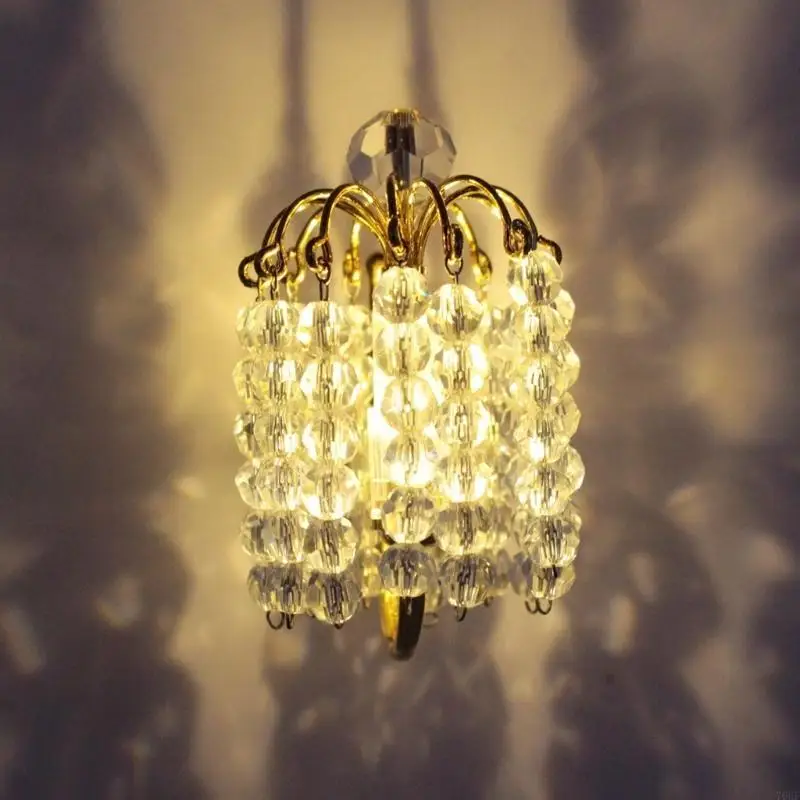 76HF Doll House Bedroom Wall Lamp Model Furniture Model Accessories Teenager Girls