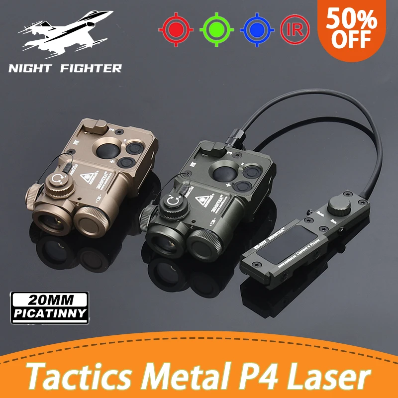 

WADSN Tactics All Metal perst-4 Red Green Blue Dot IR Light Strobe Indicator Zero Target Brightness adjust Laser ﻿