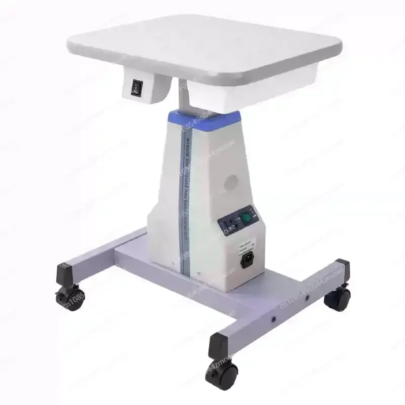 Electric Lift Table for Optometry Equipment Adjustable Height Workbench for Slit Lamp and Curvature Meter