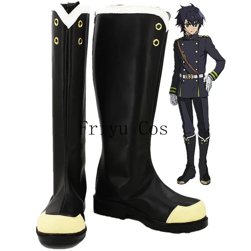 

Anime Owari No Seraph Of The End Hyakuya Yuichiro Hiiragi Shinoa Halloween Party Costume Accessories Custom Made