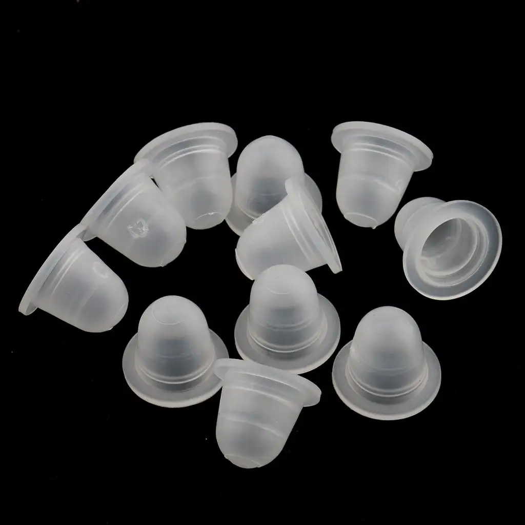 Soft Silicone Tattoo Ink Cup Clear Pigment Caps Holder Color Material Container for Tattoo Material and Microblading Application