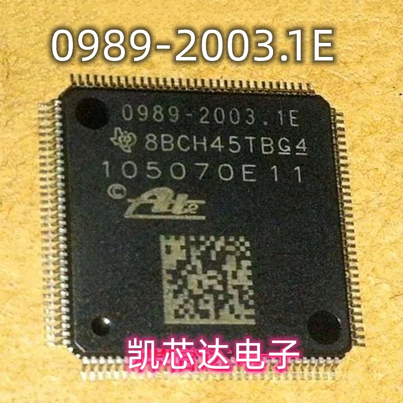 1pcs/lot New Original 0989-2003.1E 0989-2003 QFP-128 105070E11 Chip Use for Automotives ABS In Stock