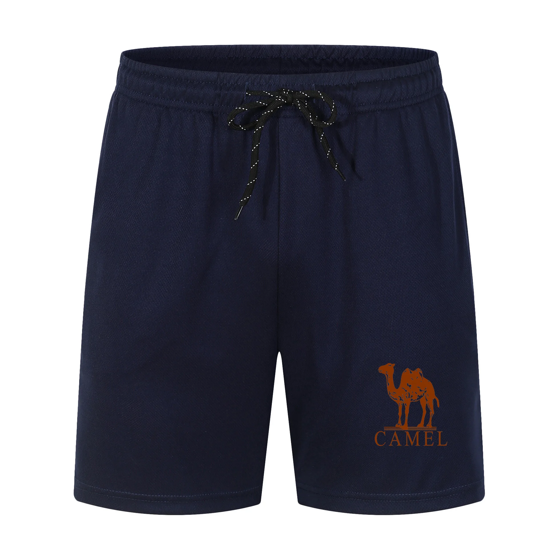 Fashion personality CAMEL shorts showing the trend style  Fashion trend Comfortable soft cool summer shorts men