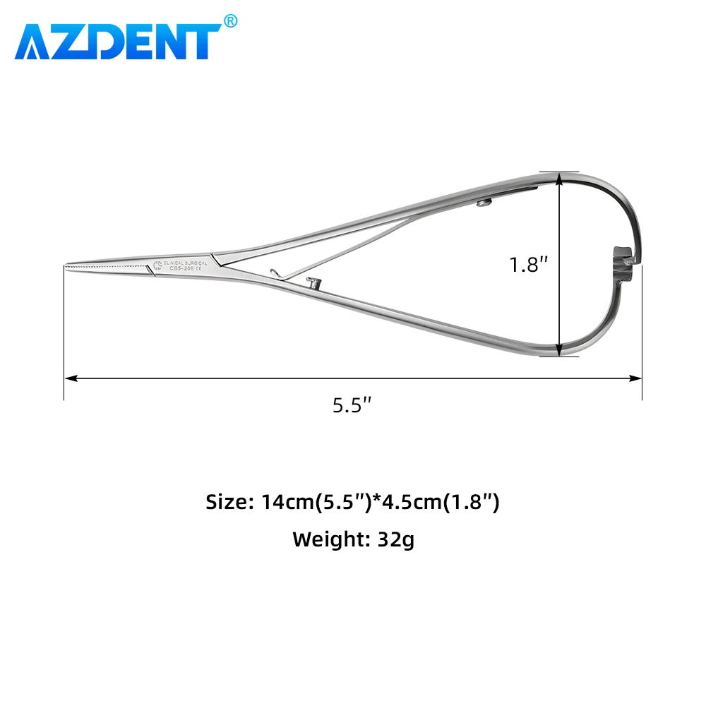 Dental Orthodontic Plier Ligature Tie Holder AZDENT Elastic Placement Dentistry Basic Instrument Tool for Dentists