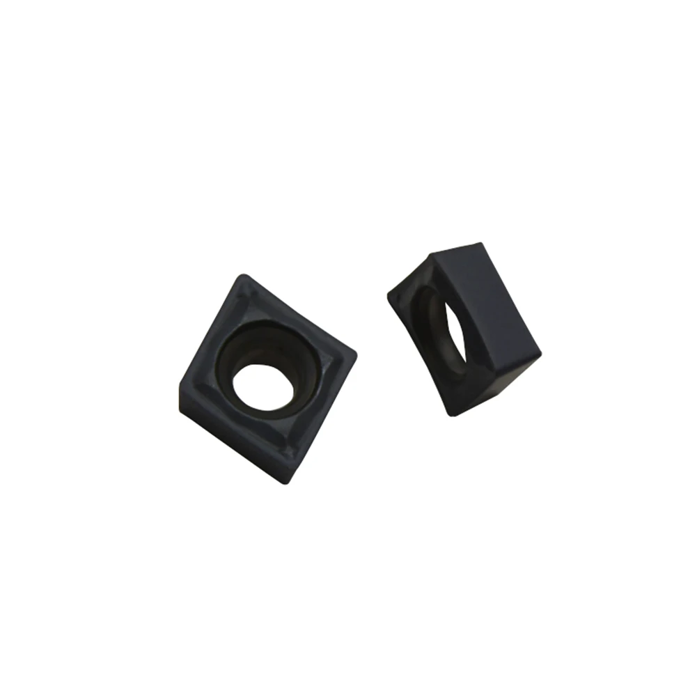 10pcs CCMT2-1-SM CCMT060204-SM Rhombus Turning Inserts Set IC907/ IC928 Compatible with CNC Lathe Boring Bar Holder Parts for Me