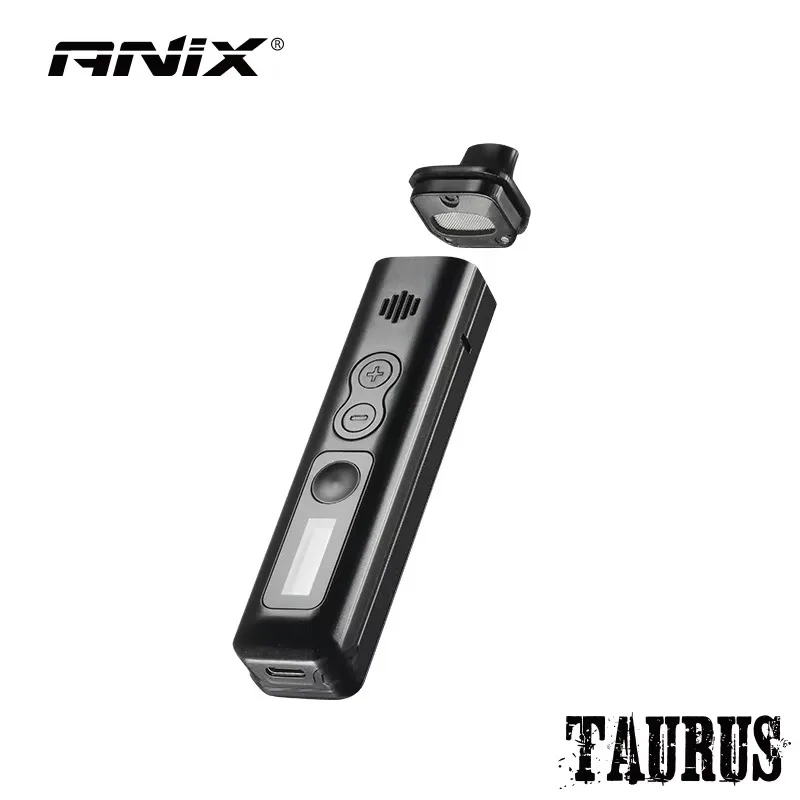 الأصلي ANIX الثور مجموعة مبخر الأعشاب الجافة 1300mah بطارية شاشة LCD نوع-C غرفة السيراميك العشبية التبغ Vape السجائر الإلكترونية