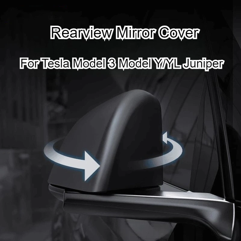 

Запасная крышка зеркала заднего вида для Tesla Model 3 Model Y/YL Juniper, колпачки зеркала заднего вида, запасная часть, автомобильные аксессуары