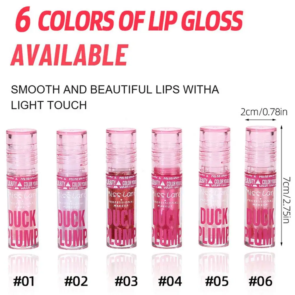 Pearlescent Fine Glitter Lip Glaze Intensely Hydrating Keeping Lips Soft Lip Glaze Lightweight Film-forming Non-sticky Lip Glaze