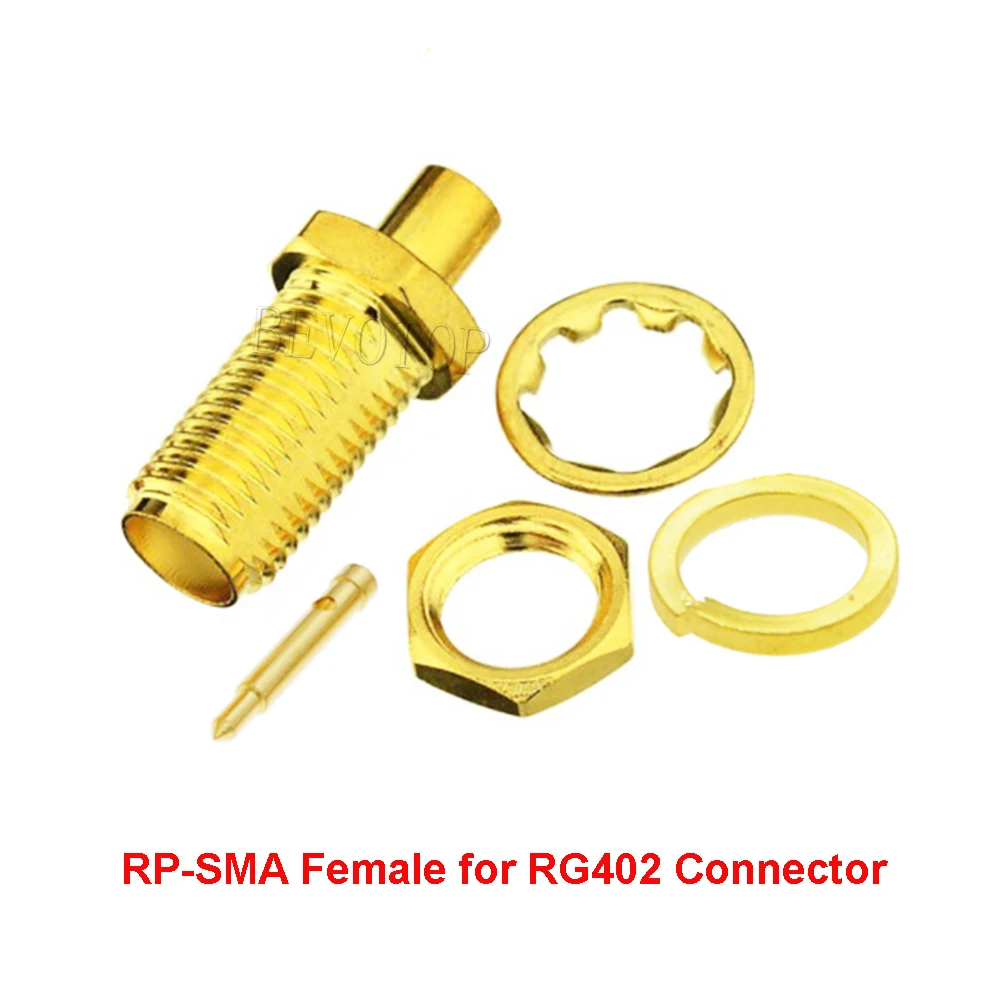 10Pcs RG402 Semi-Rigid Cable SMA Male Right Angle Connector SMA Male Plug Jack Soldered 1.41