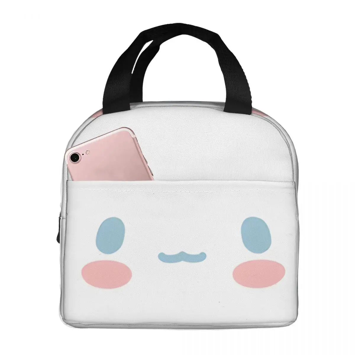 

For Lunch Cinnamoroll Png Images Tote Oxford Sanrio Outdoor Ice Bag High School Food Pouch
